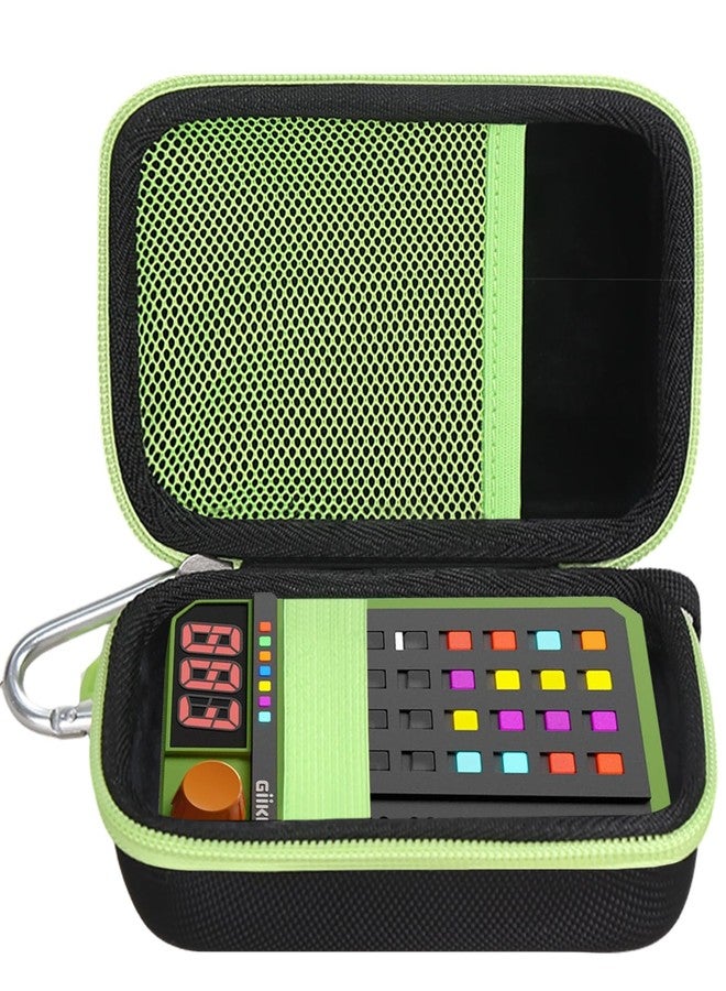 worfty Case for Super Decoder 600-Level Code-Breaking Puzzle Game - Hard Protective Travel Carrying Storage Bag (Case Only) (Green-Black) - Image 1